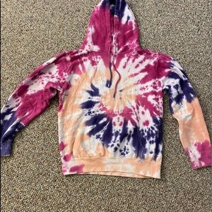 Ivory Ella tye dye hoodie.